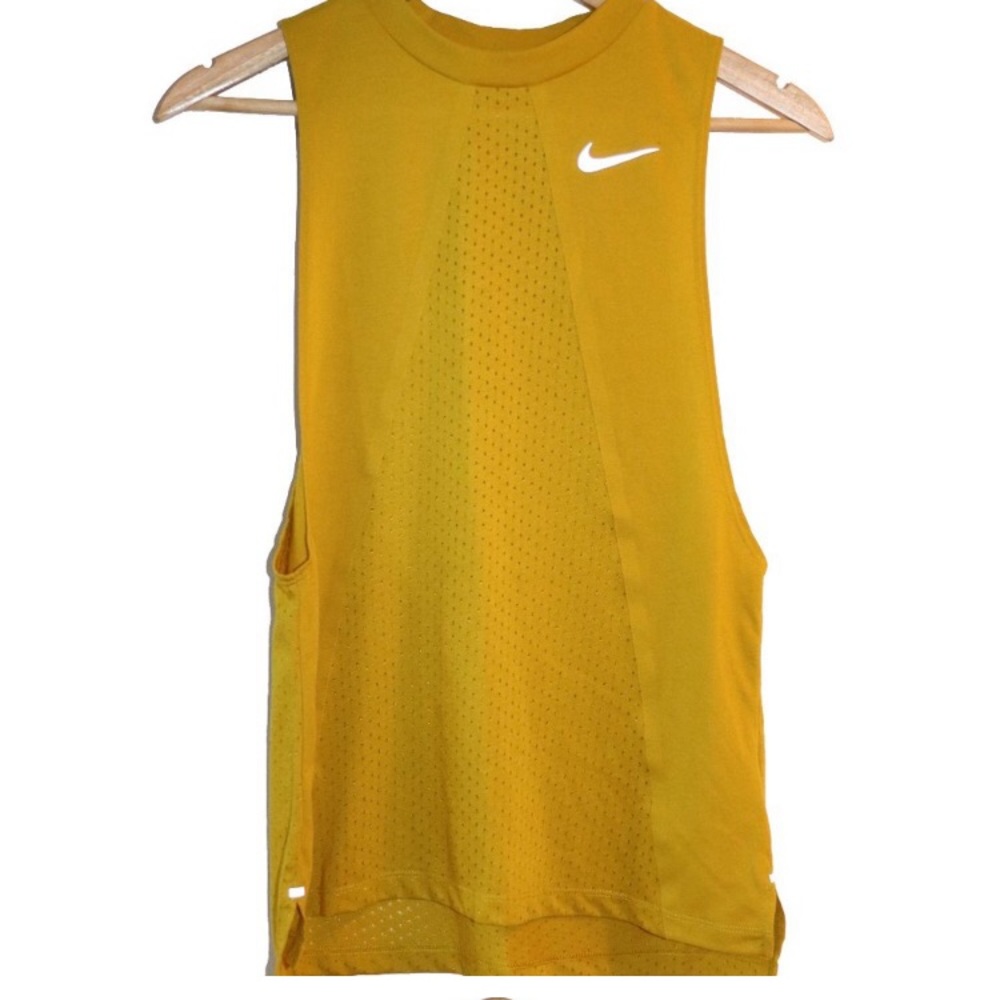 Nike Mustard Yellow Tank Top